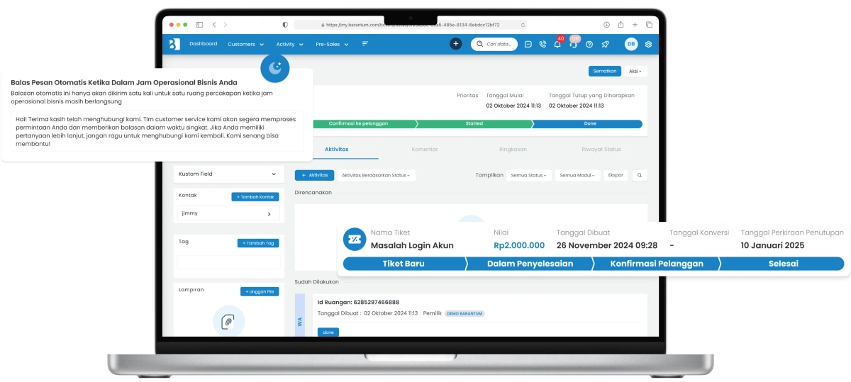 CRM Service Barantum