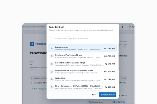 Daftar Harga Terpusat