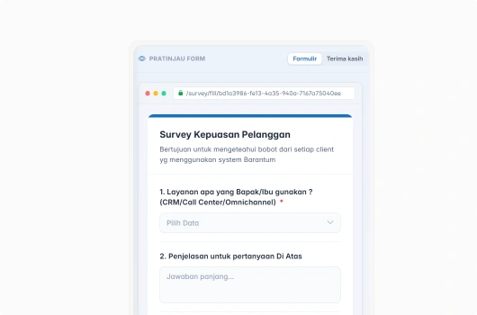 Digital Survey Forms
