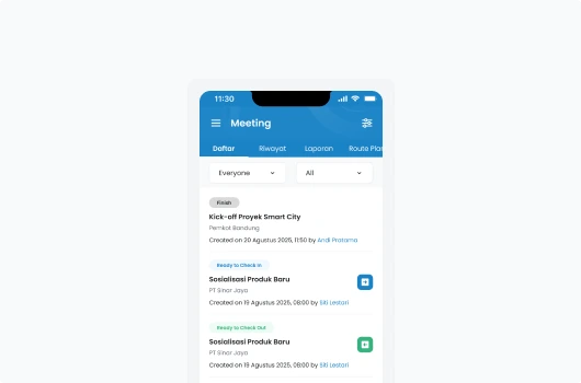 Aplikasi CRM Mobile untuk Android & iOS