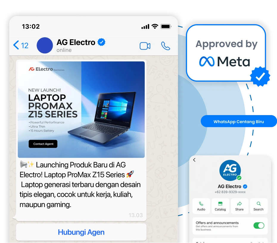 WhatsApp Centang Biru Barantum