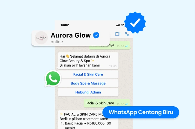 Tingkatkan Kepercayaan Jamaah dengan WhatsApp Centang Biru