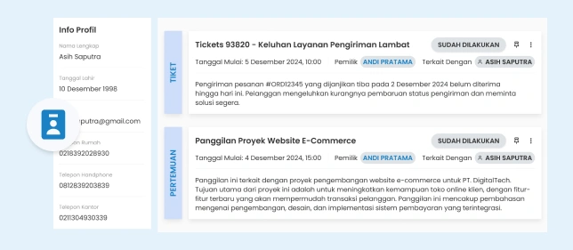 Barantum - CRM - Manajemen Pelanggan