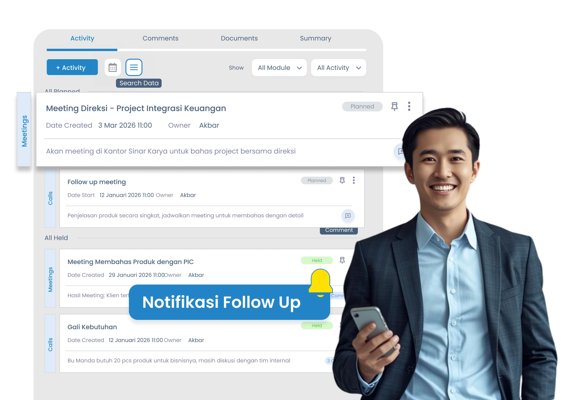 Distribusi chat otomatis ke agent yang tepat menggunakan WhatsApp CRM Barantum