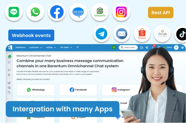 Integrasi BSP WhatsApp Indonesia mudah ke sistem bisnis via REST API