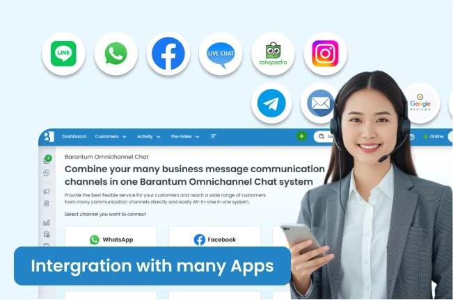 SDK dan integrasi mudah WhatsApp API Barantum
