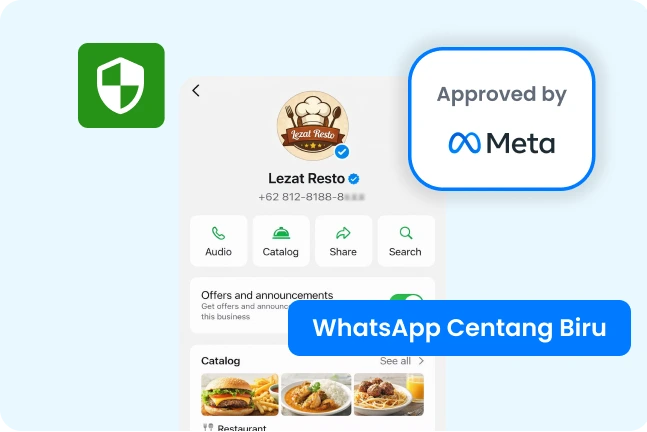 Aktivasi WhatsApp Business API resmi Meta via Barantum