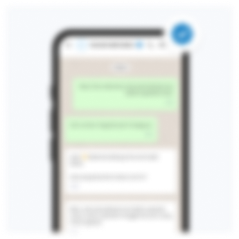 WhatsApp Blue Tick