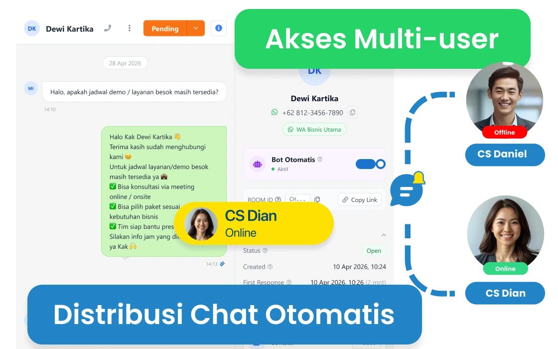 Pipeline CRM Sales Barantum untuk follow-up leads bisnis kursus secara otomatis tanpa satu pun terlewat