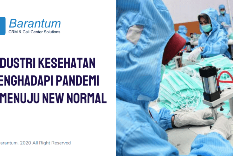 CRM dalam Industri Kesehatan di era new normal