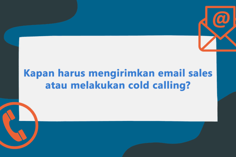 email atau cold call