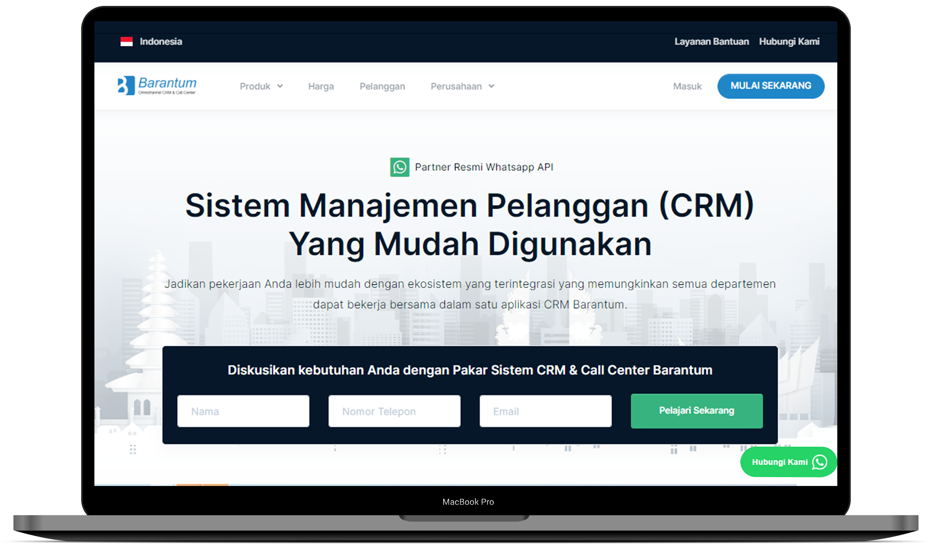 Aplikasi CRM Sales - Barantum