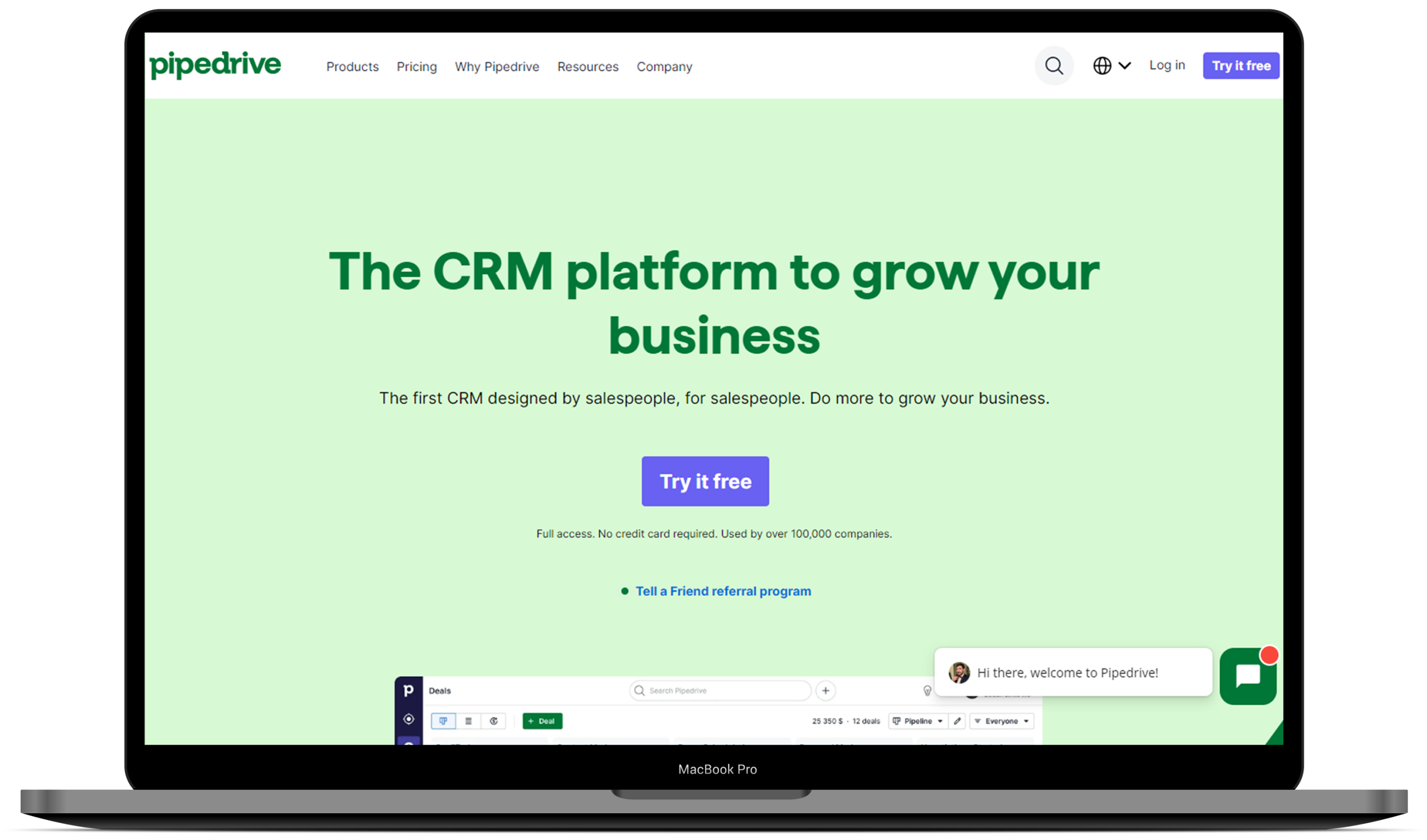 Aplikasi CRM Sales - Pipedrive