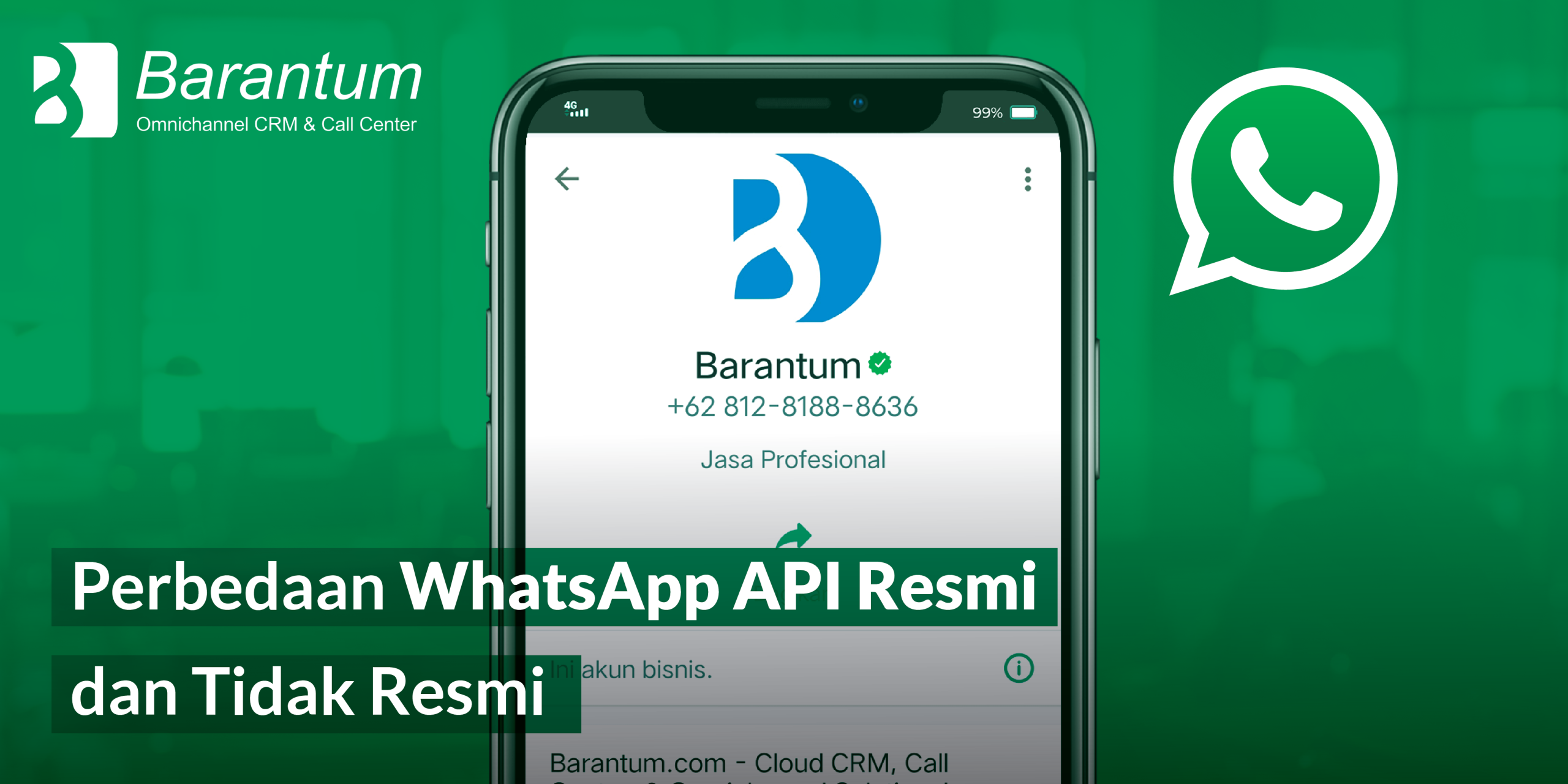 perbedaan whatsapp api resmi dan tidak resmi