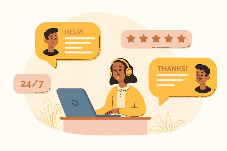 customer support WhatsApp business api
