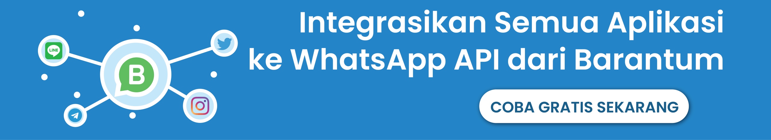 intgrasi whatsapp barantum