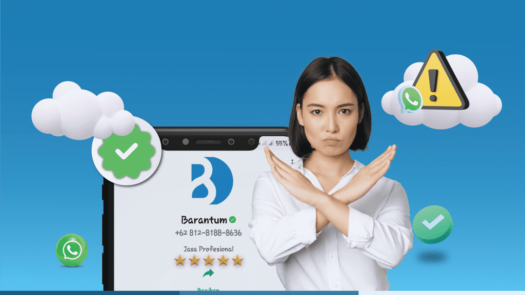 jenis bisnis ditolak centang hijau whatsapp
