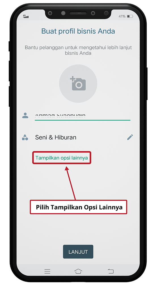 Cara Membuat WhatsApp Business - Step 13