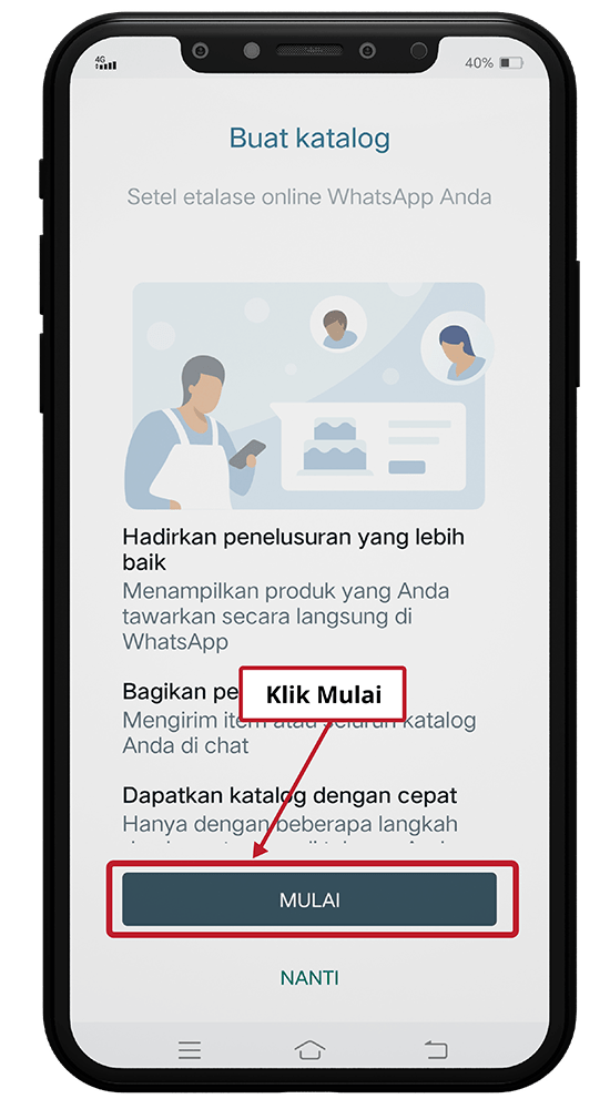 Cara Membuat WhatsApp Business - Step 