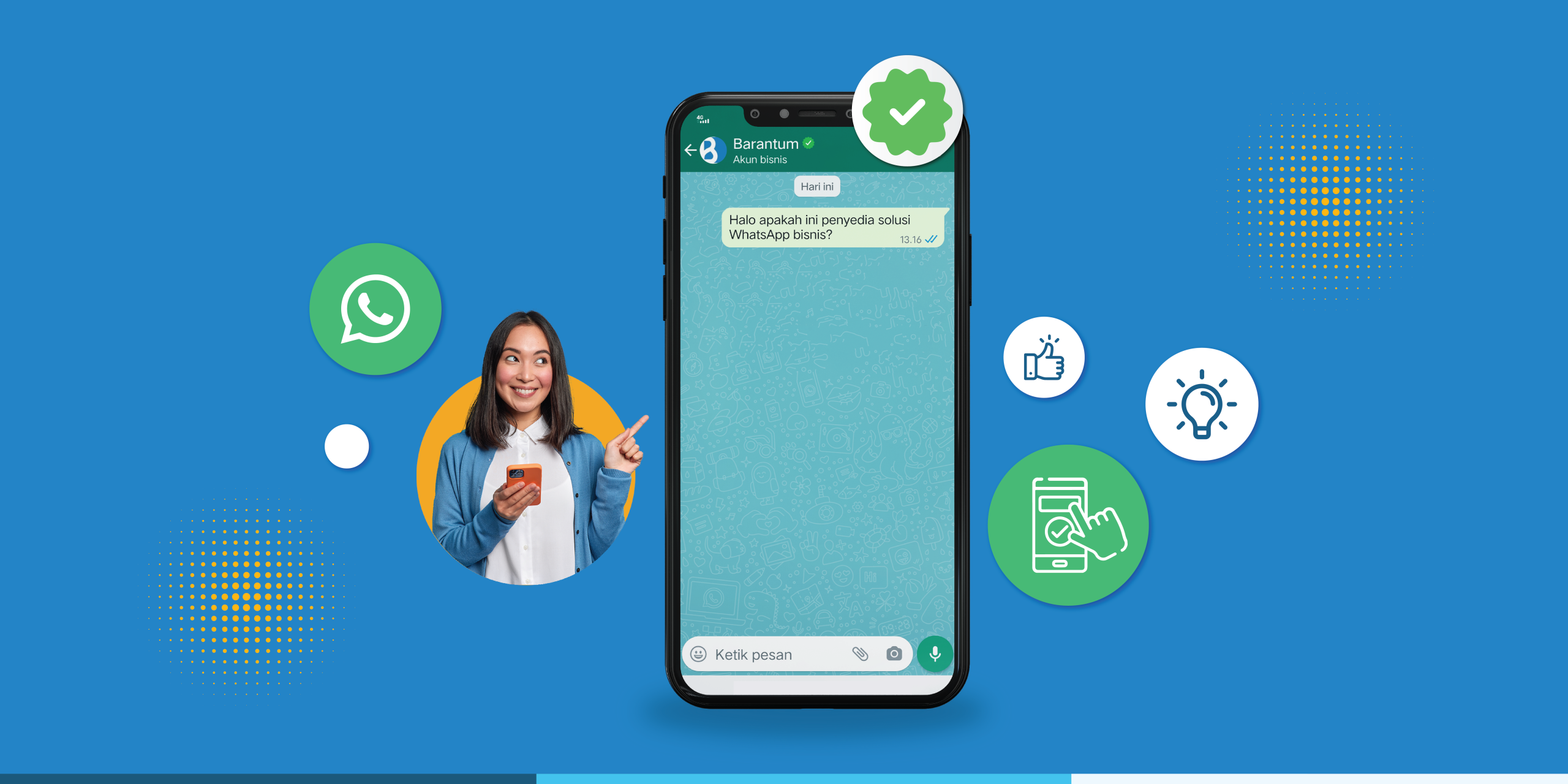 Cara Mendapatkan Centang Hijau (Verified Badge) di WhatsApp, Dijamin Berhasil!