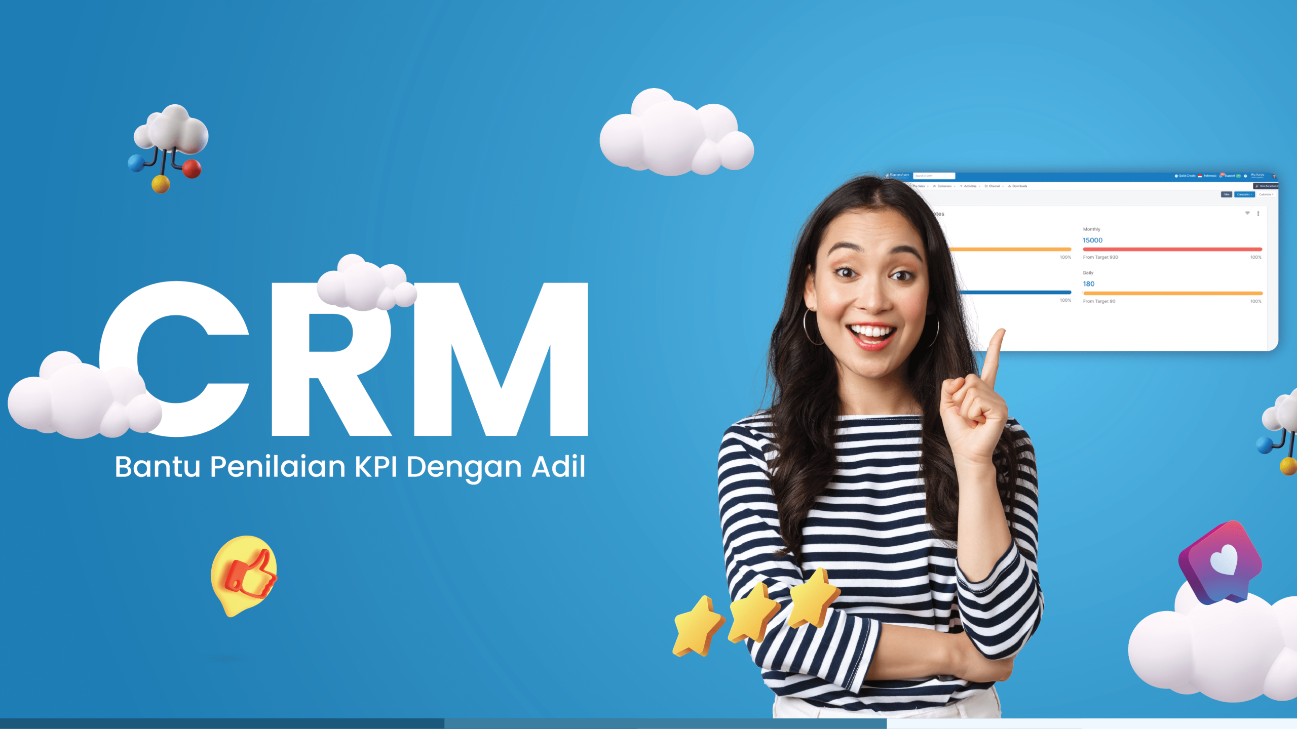 CRM KPI dengan adil