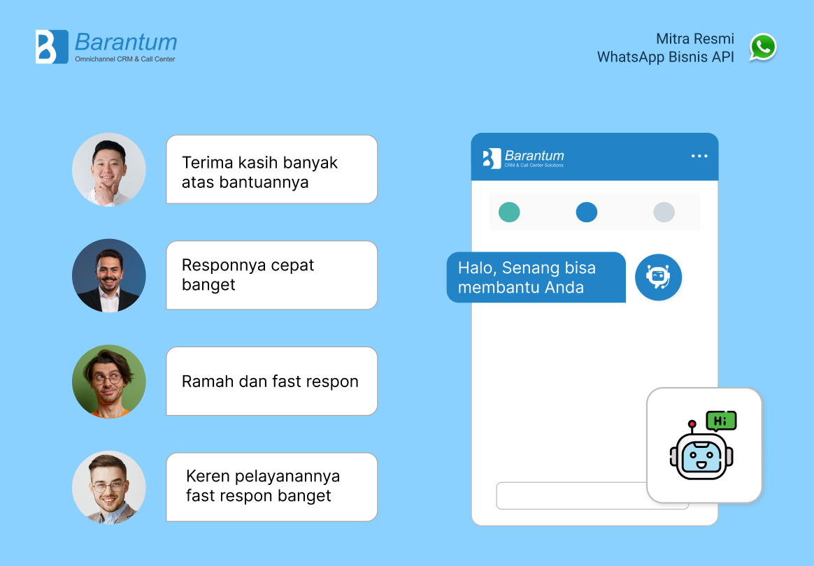 Dapatkan Chatbot WhatsApp Dengan WhatsApp Business API dari Barantum