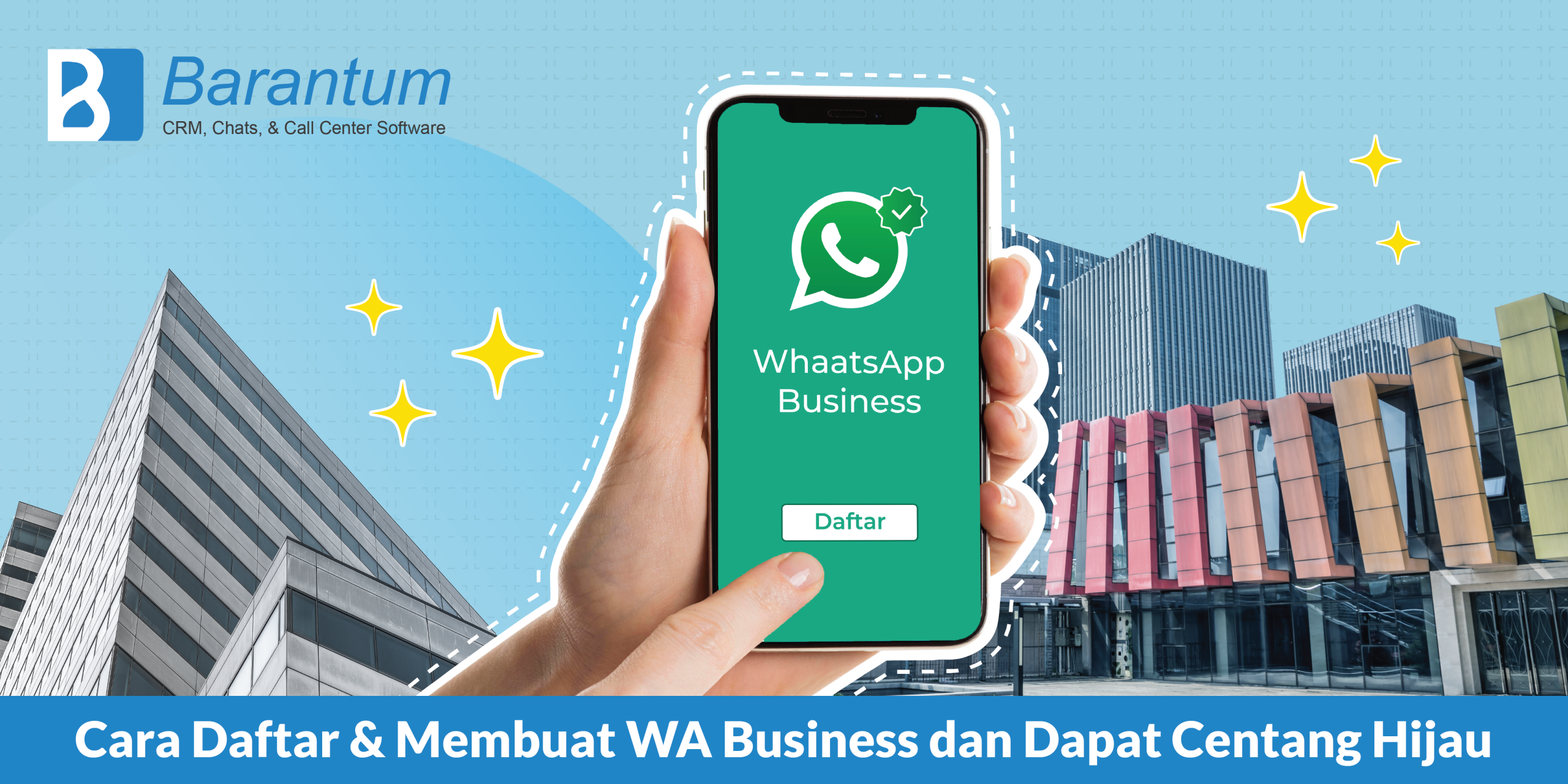 cara daftar wa business