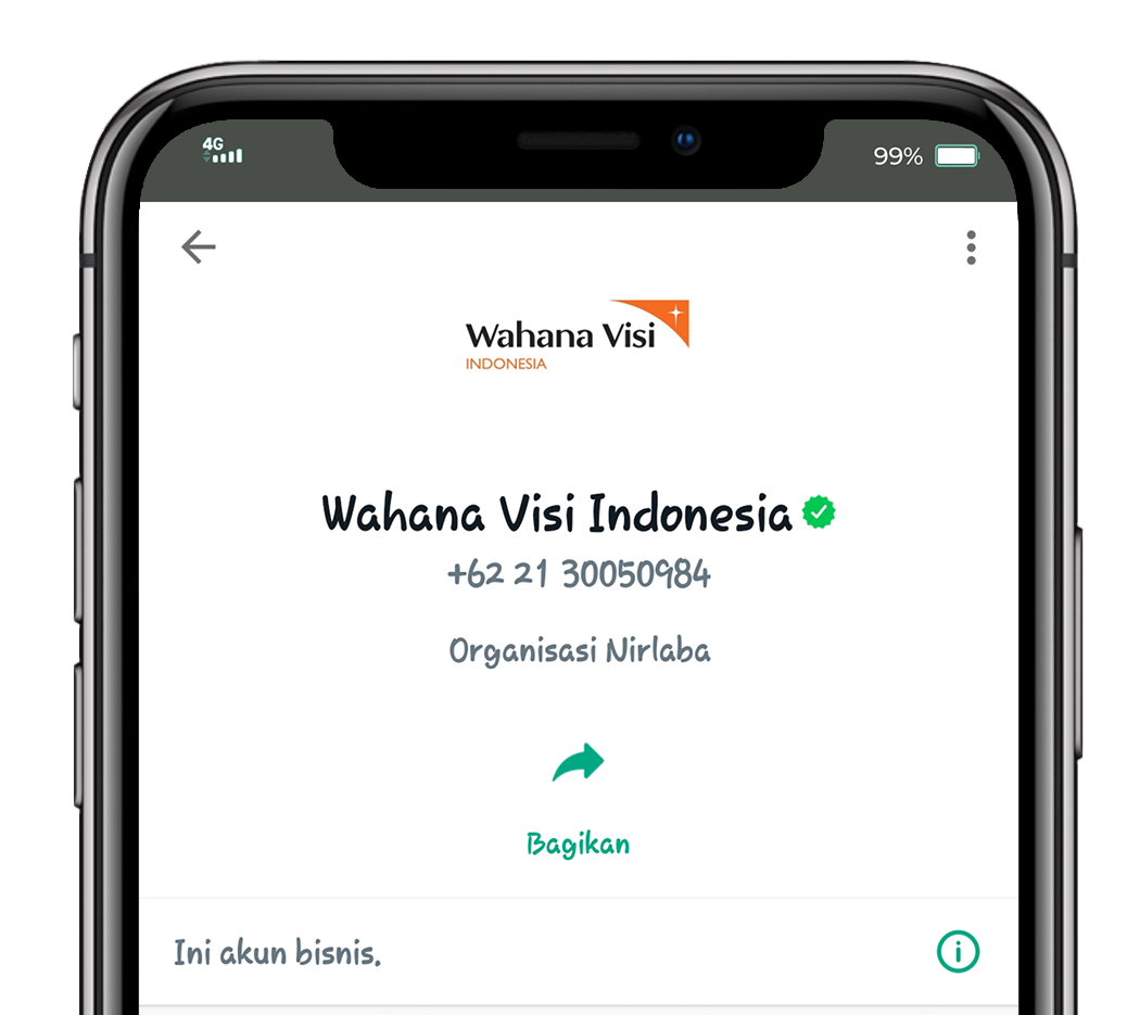 Centang Hijau WA - Client Barantum