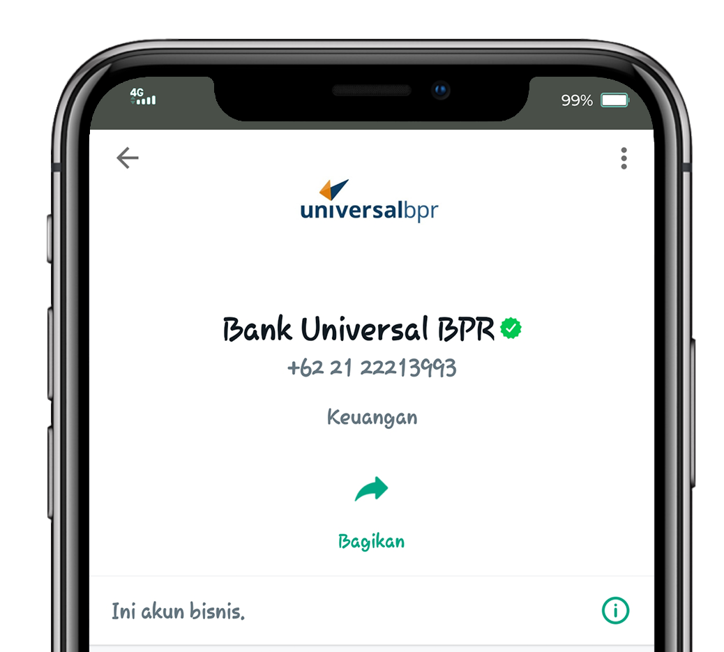 Centang Hijau WA - Client Barantum