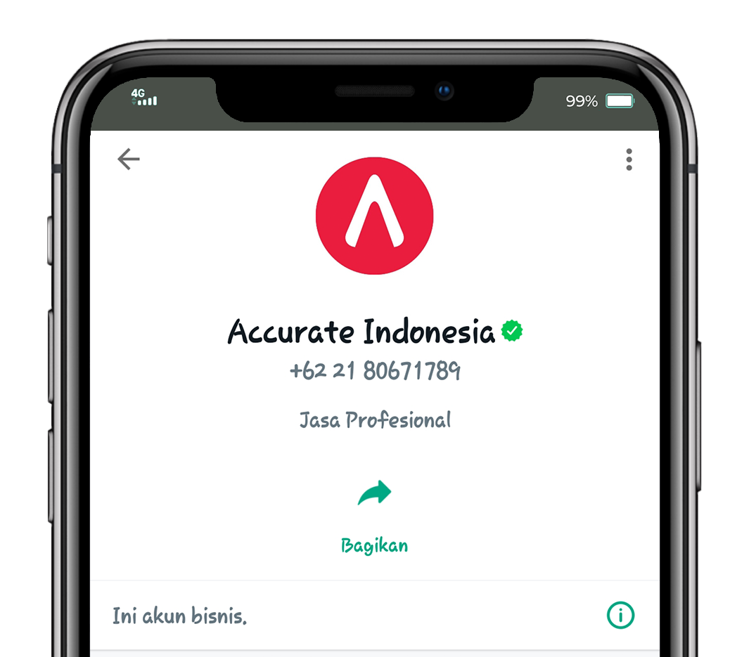 Centang Hijau WA - Client Barantum