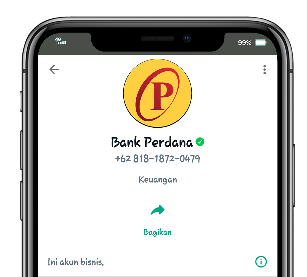 Centang Hijau WA - Client Barantum