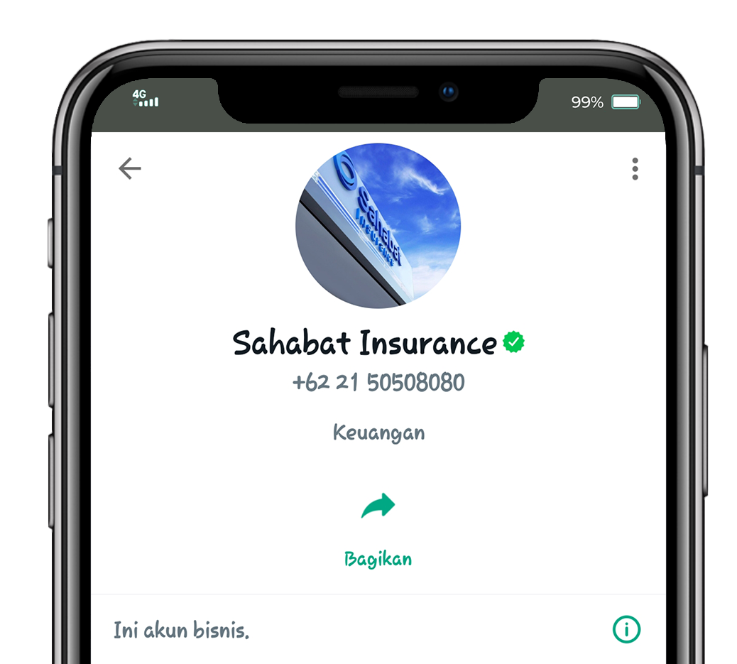 Centang Hijau WA - Client Barantum
