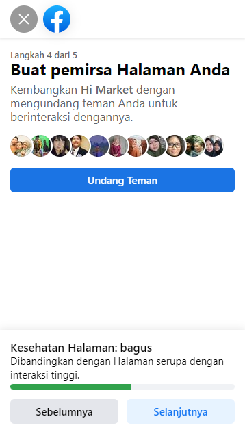 cara membuat halaman facebook