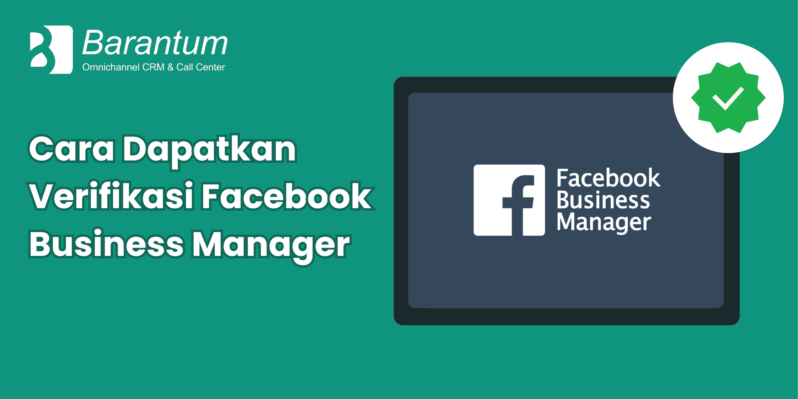 verifikasi facebook manager