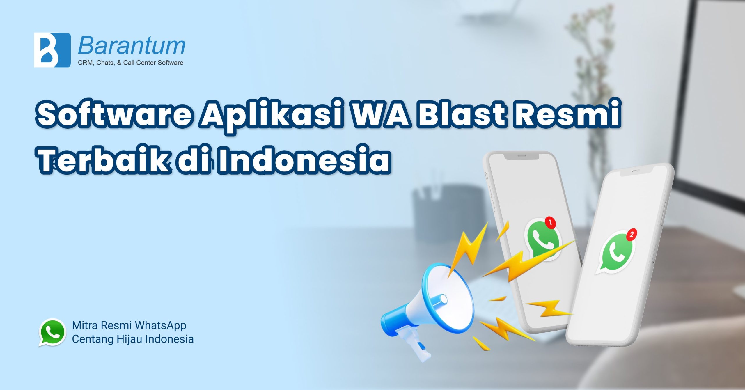 rekomendasi wa blast resmi