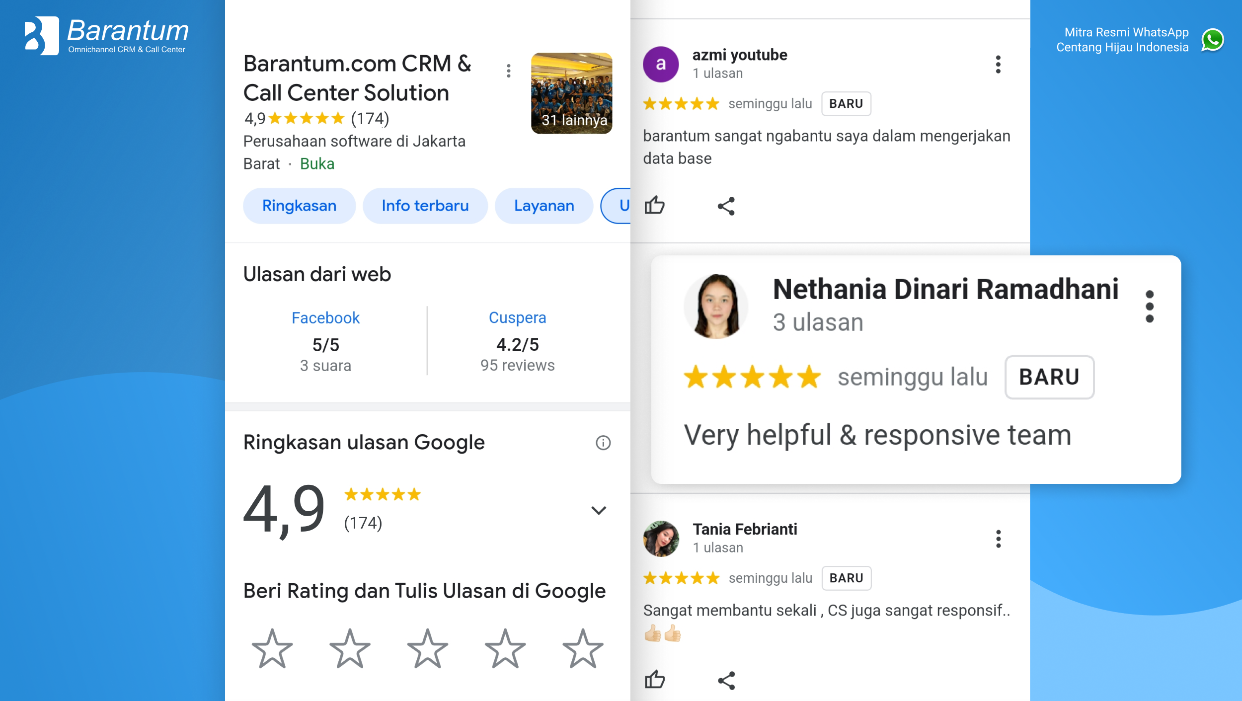 review google business barantum