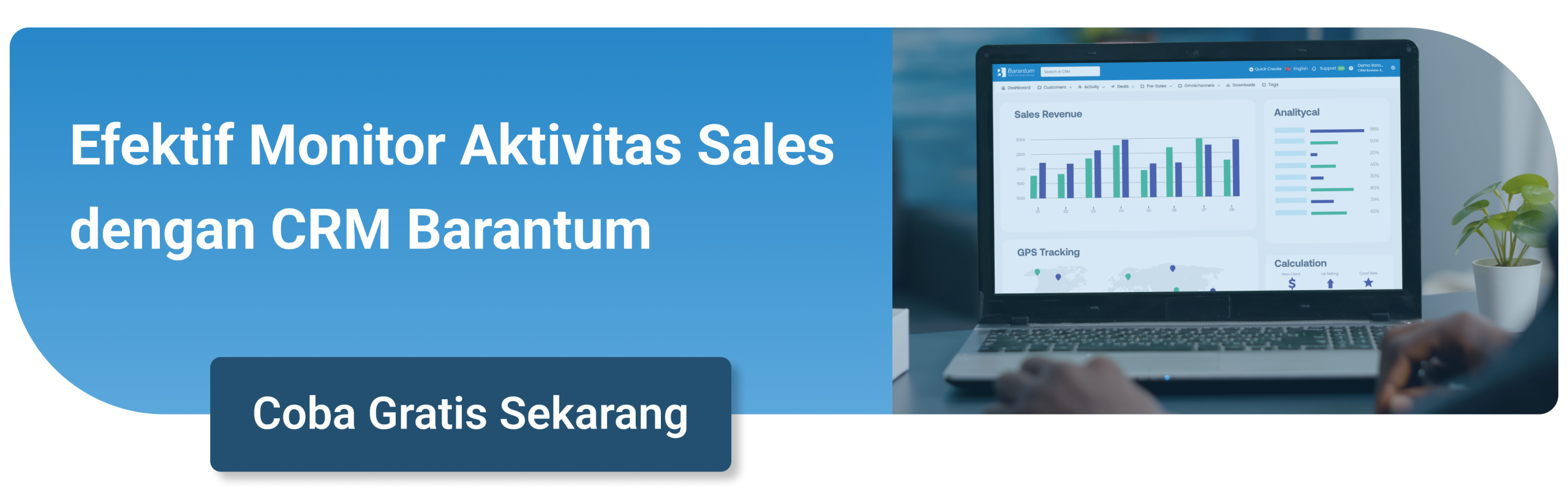 Barantum CRM - Sales Tracking System Terbaik