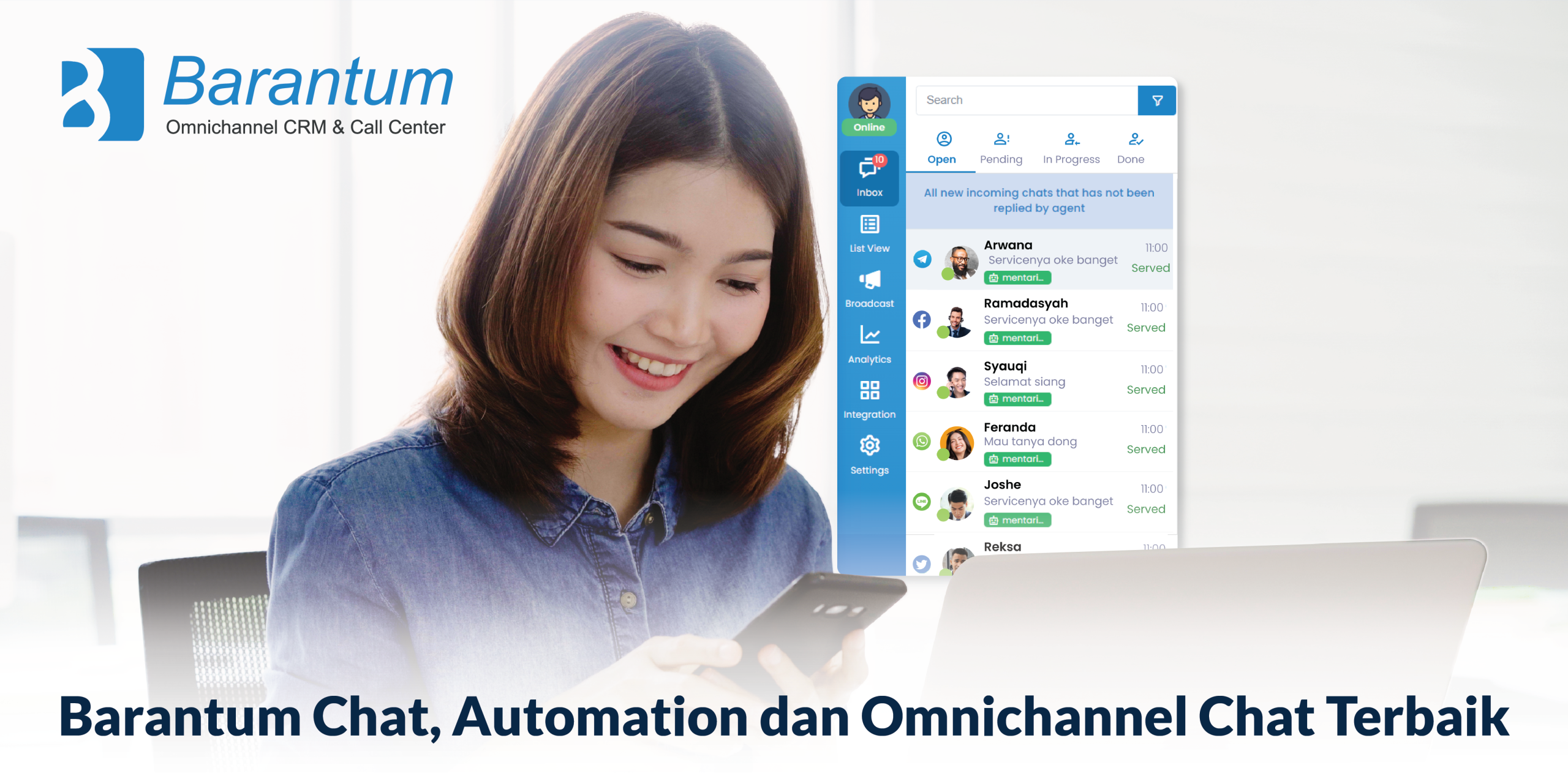 barantum chat automation