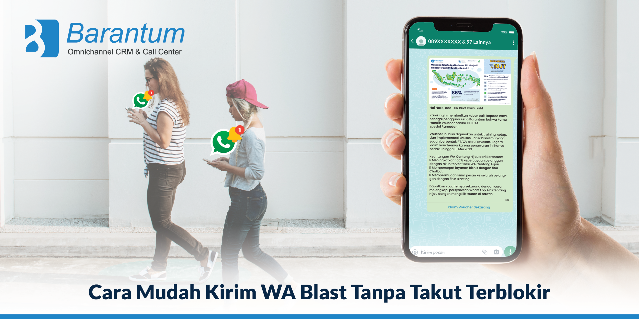 cara mudah kirim wa blast