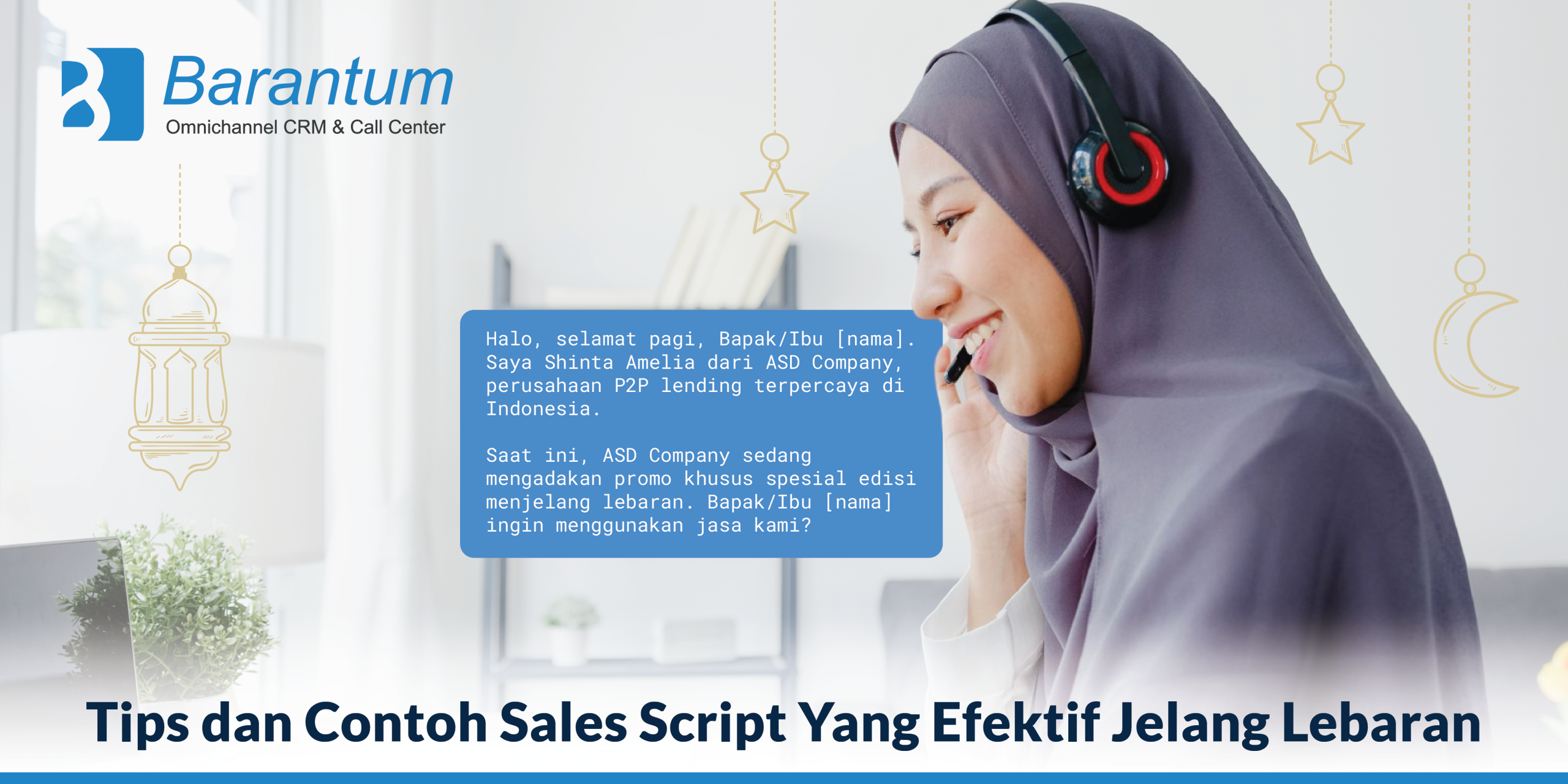 sales script yang efektif jelang lebaran