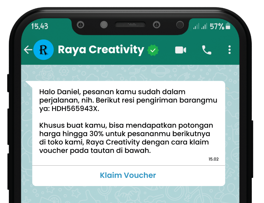 kategori template blast terbaru utility dan marketing