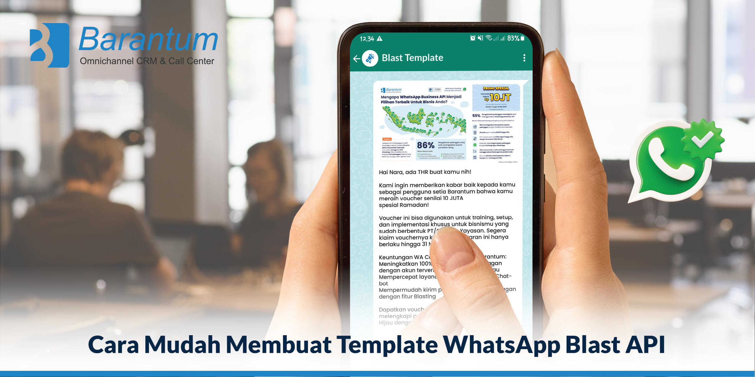 cara membuat template wa blast