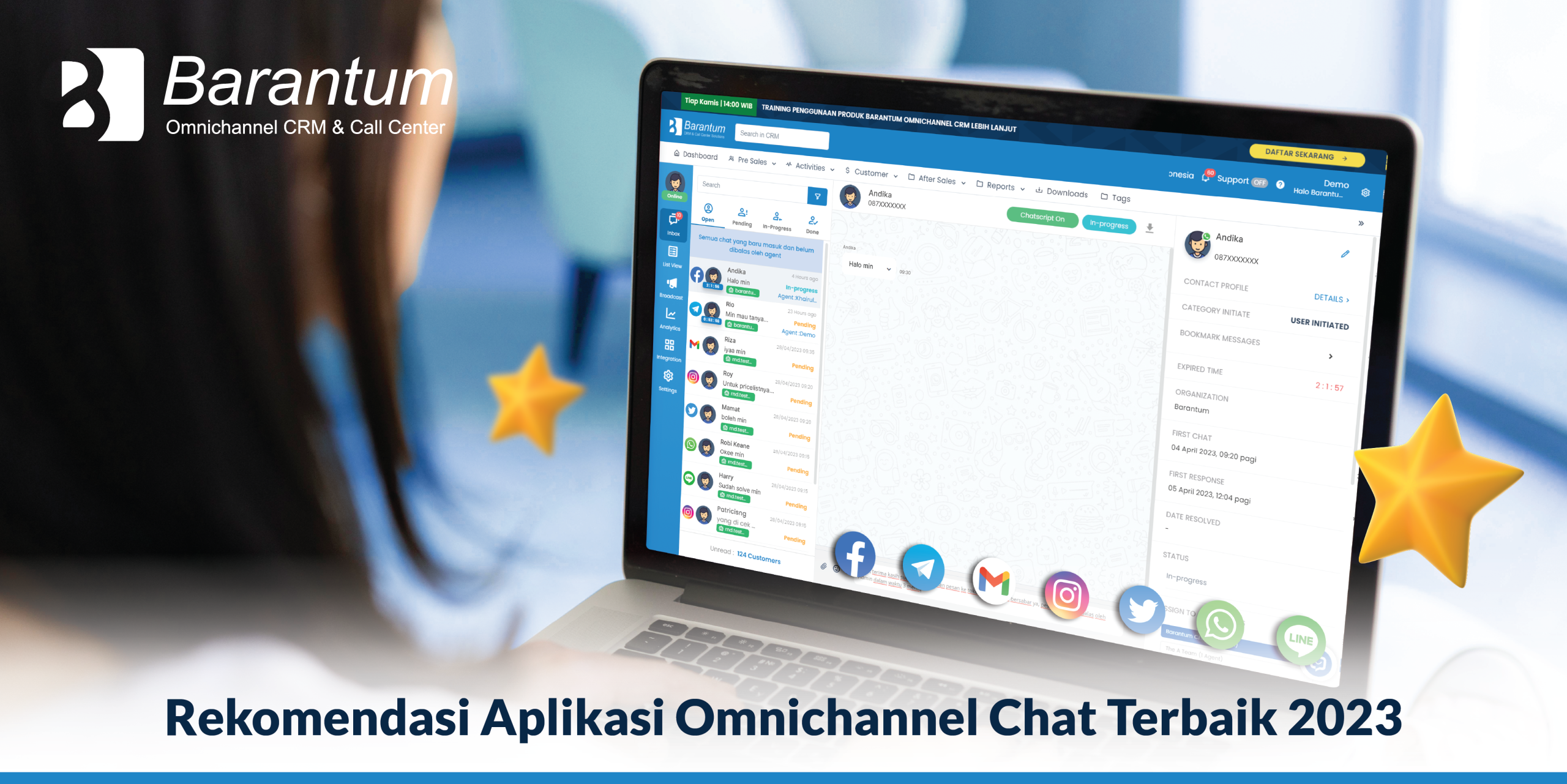 Rekomendasi Aplikasi Omnichannel Chat