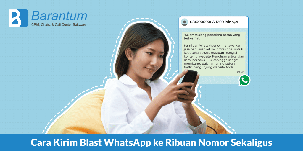 Cara Kirim Blast WhatsApp ke Ribuan Nomor Sekaligus