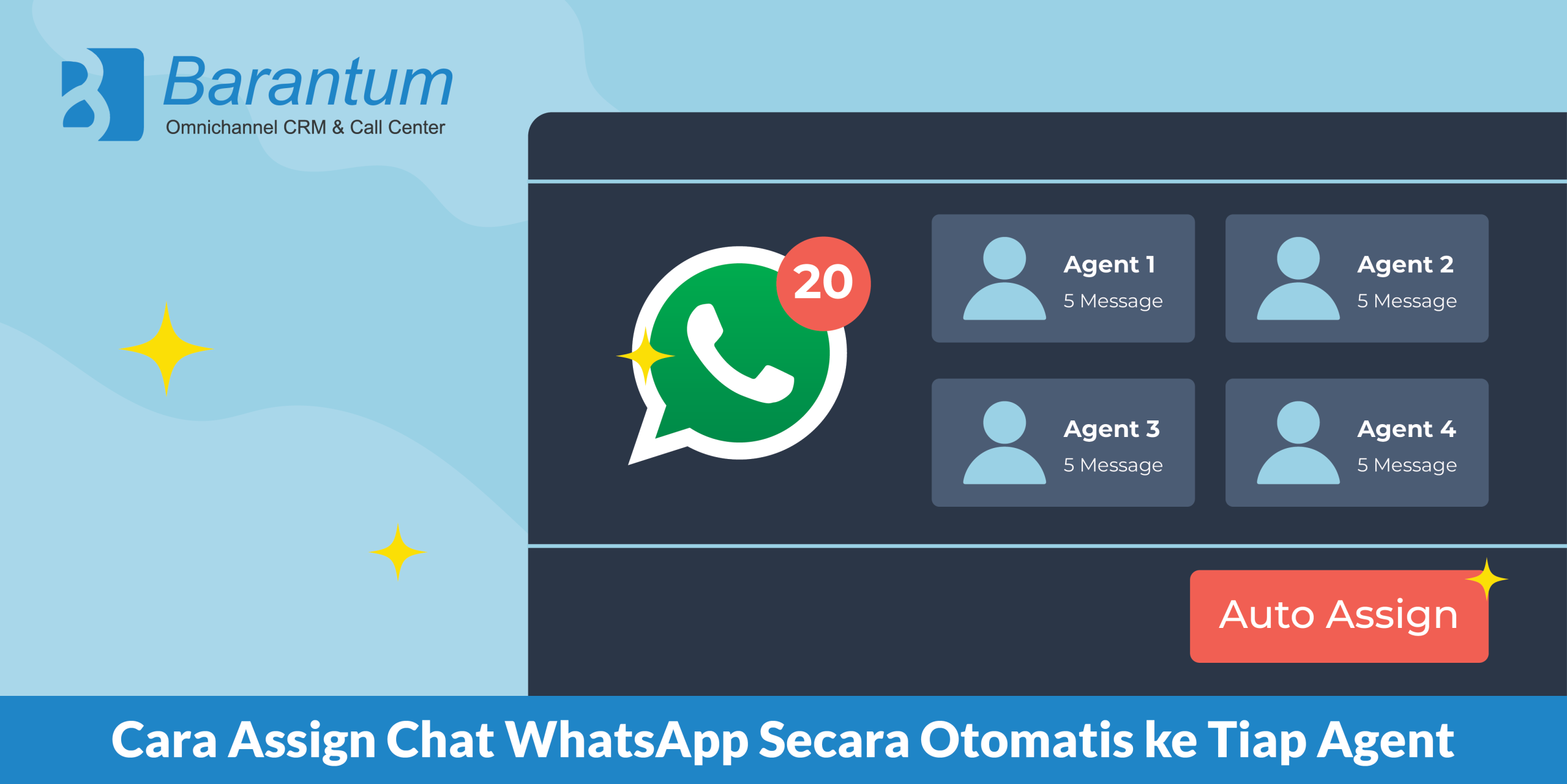 auto assign chat wa