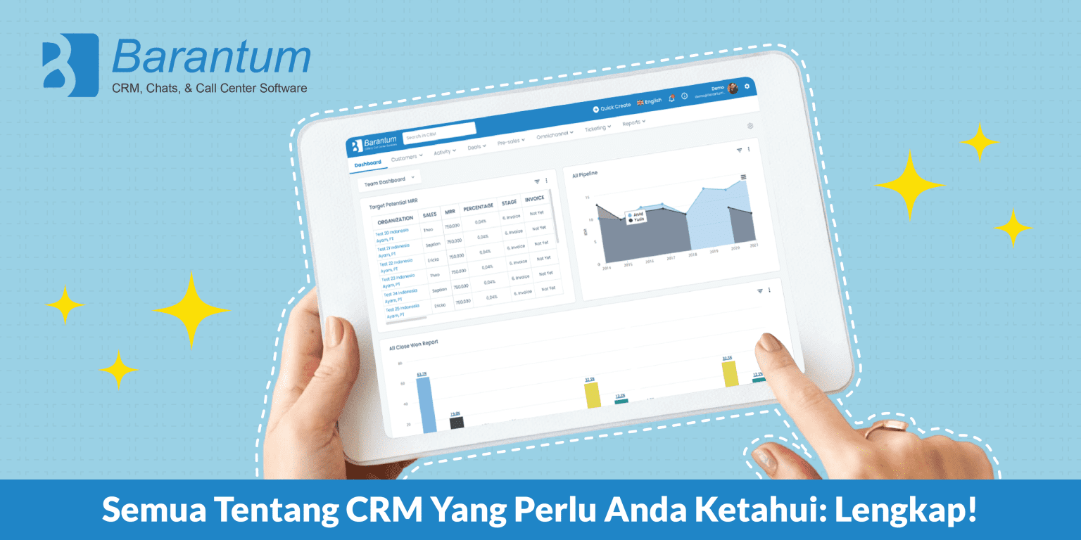 Apa itu CRM? Pengertian dan Penjelasannya - Barantum