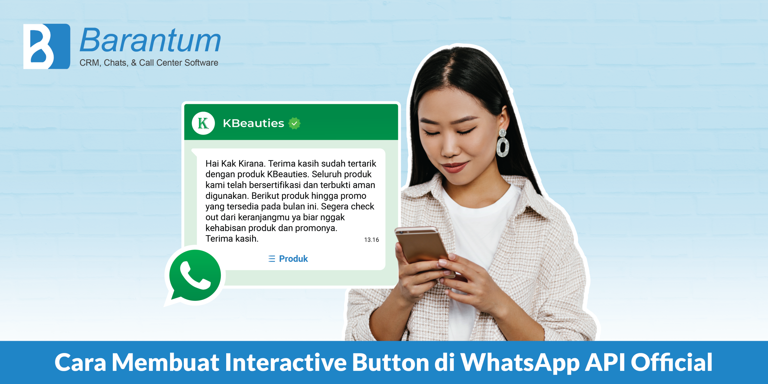 interactive button wa