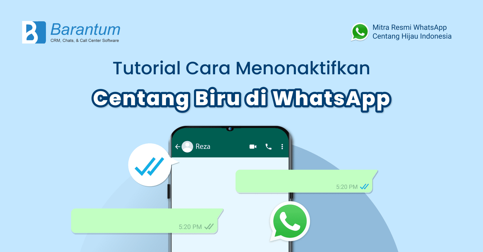 Cara Menonaktifkan Centang Biru di WhatsApp, Cuma 5 Detik!