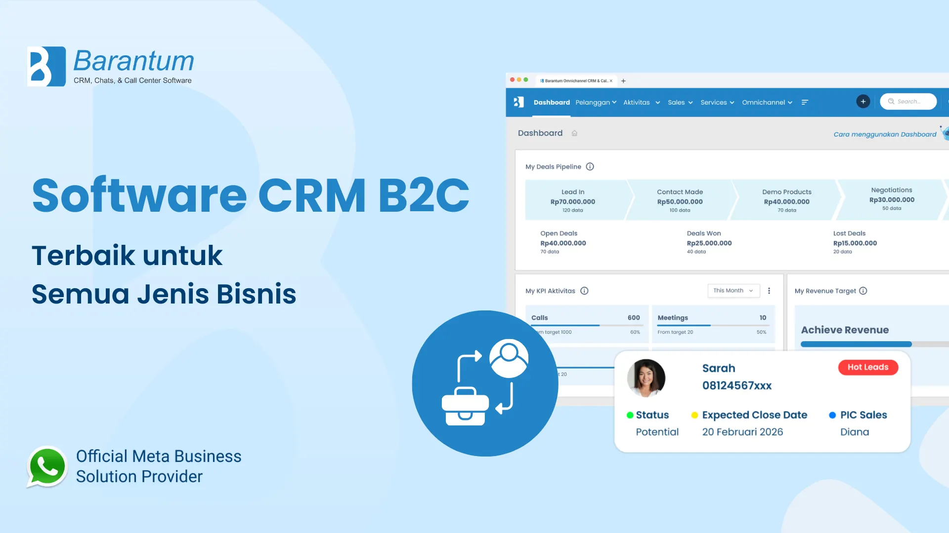Software CRM B2C Terbaik untuk Semua Jenis Bisnis