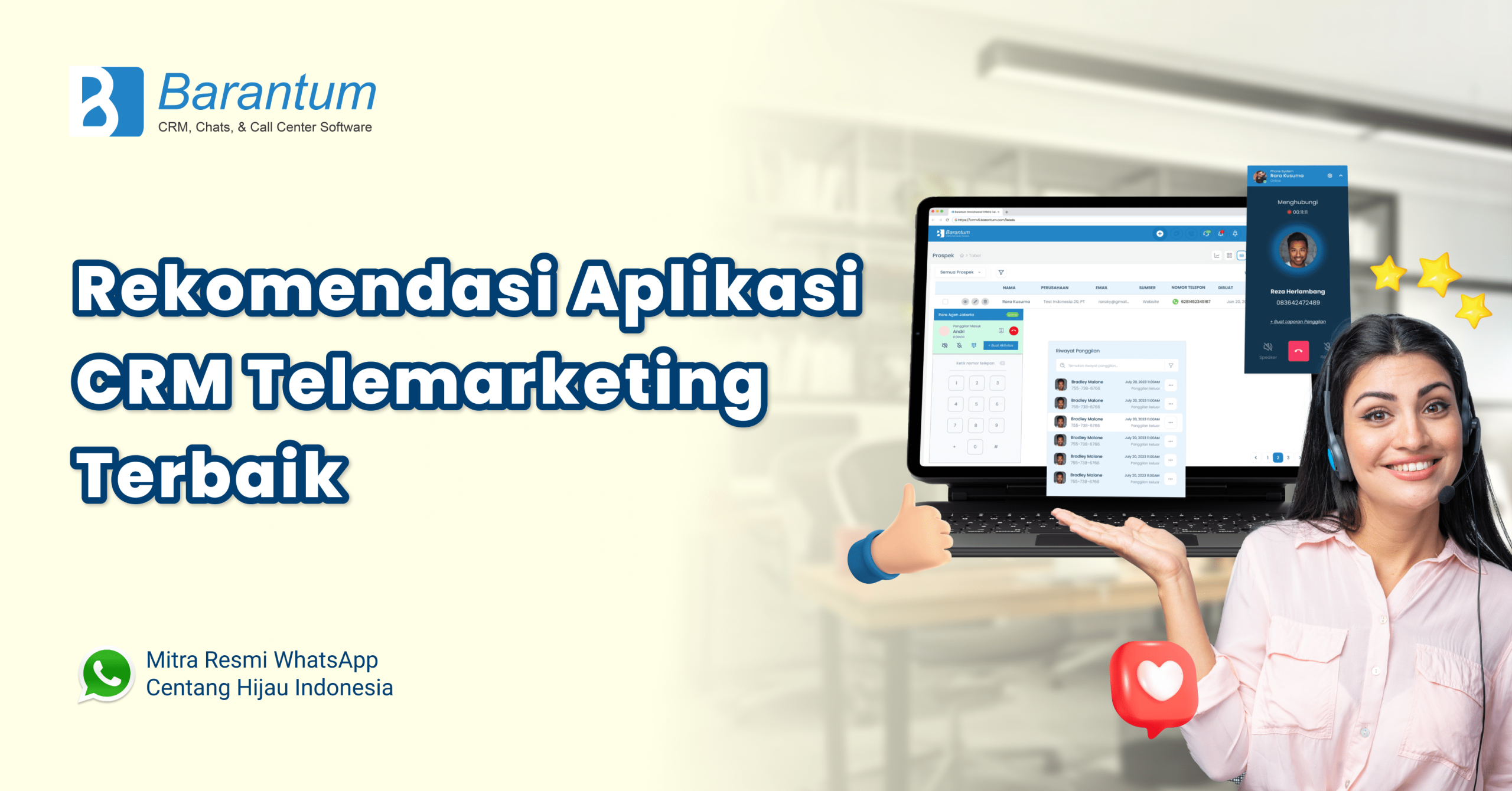 CRM Telemarketing Terbaik